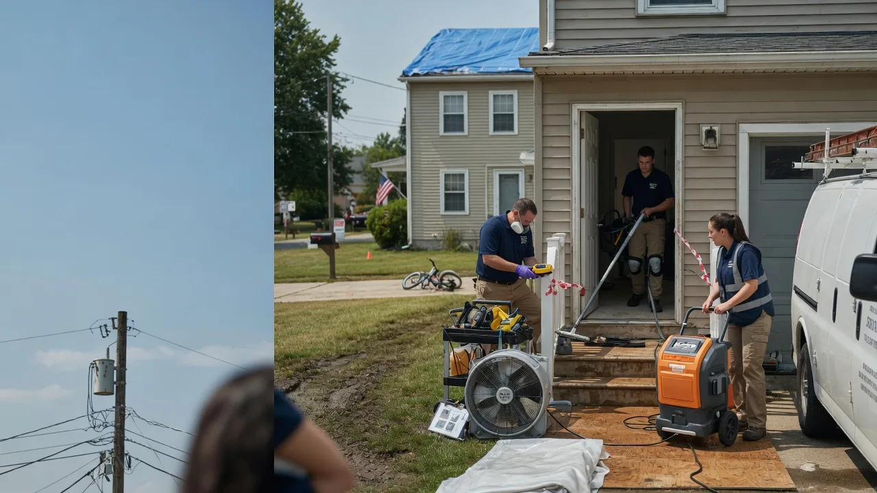 Water Damage Repair in Hull, TX near me